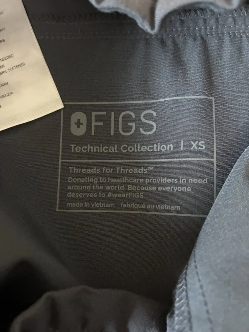Figs Scrubs Weston Jogger Size XS In Grey 28” x 30”